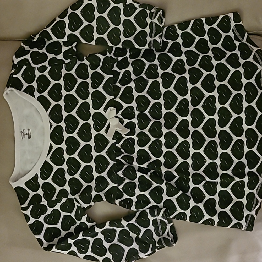 Organic cotton long-sleeved dress 5T